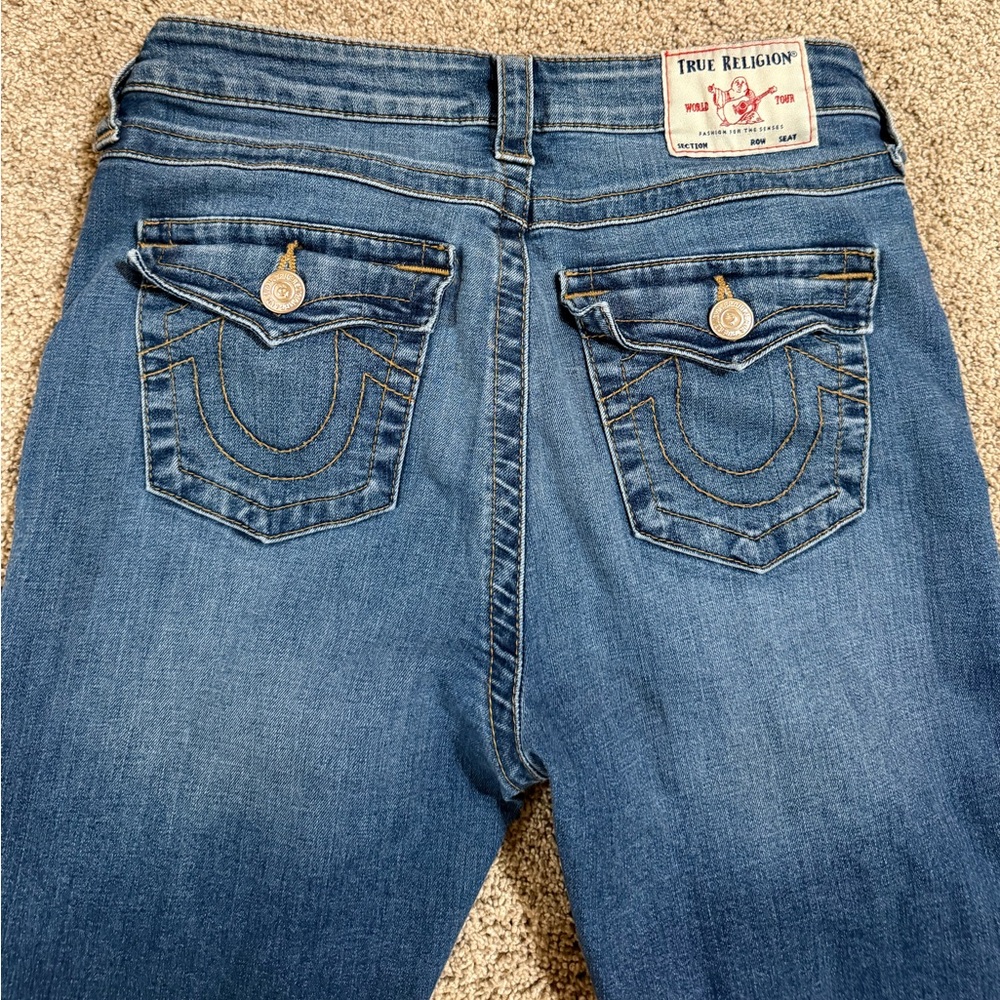 True Religion Women's Halle High Rise Super Skinny Jeans size 29